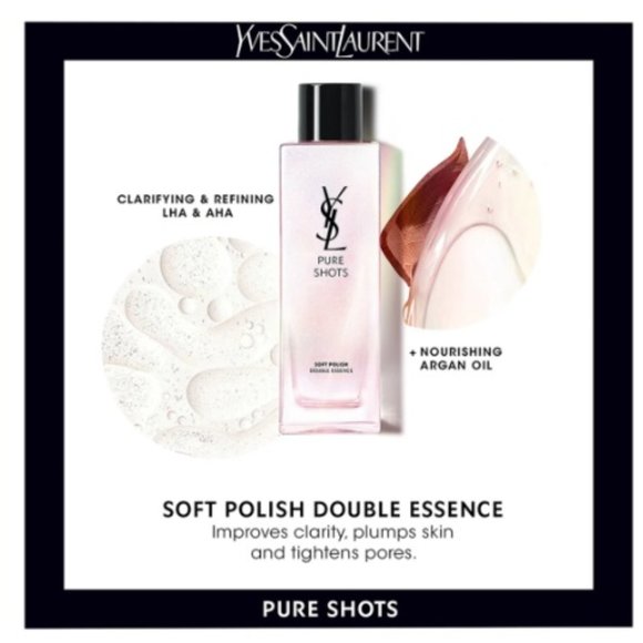 Yves Saint Laurent Pure Shots Night Soft Polish Double Essence, NEW -Travel 30ml - Picture 6 of 10
